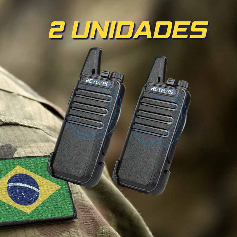 RADIO COMUNICADOR MILITAR PRO + BRINDE ESPECIAL