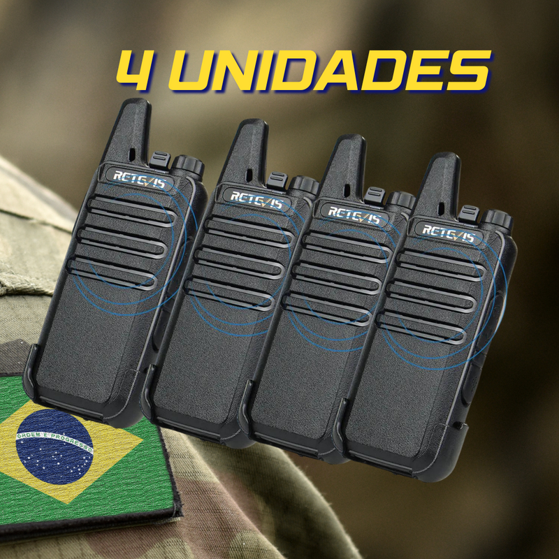 RADIO COMUNICADOR MILITAR PRO + BRINDE ESPECIAL