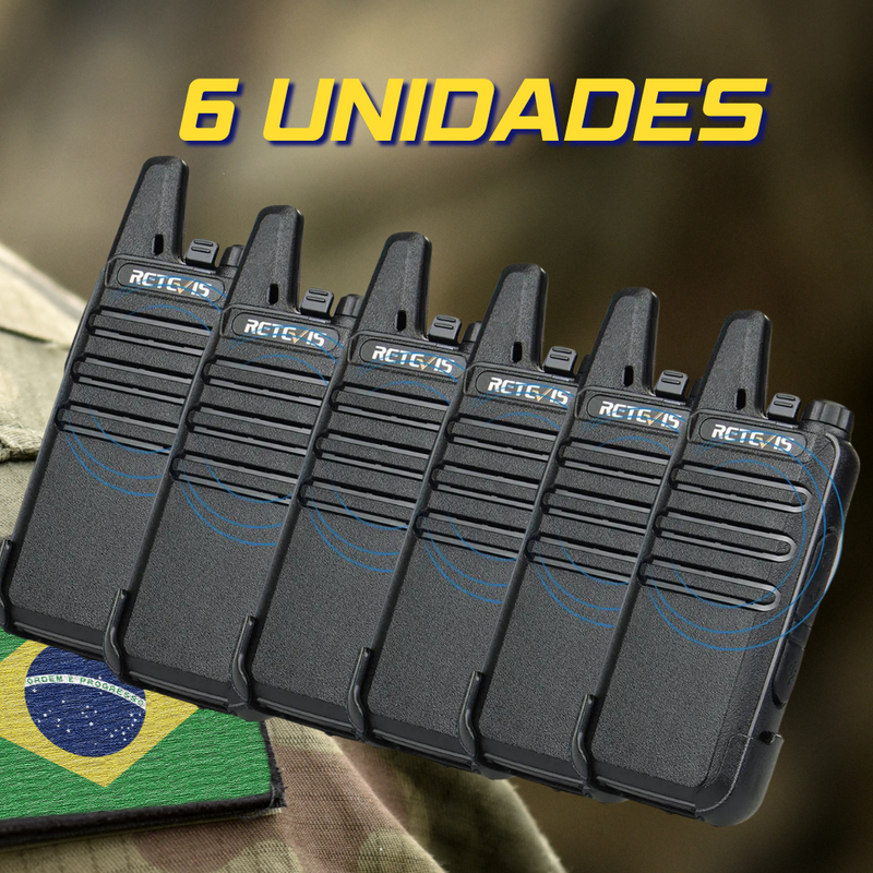 RADIO COMUNICADOR MILITAR PRO + BRINDE ESPECIAL
