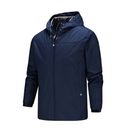 Jaqueta Masculina Corta Vento Impermeável com Capuz