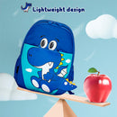 Mochila Escolar modelo DinoSharge para meninos + Kit Lancheira e Brinde