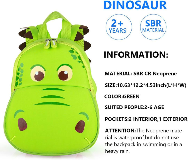Mochila Escolar modelo DinoSharge para meninos + Kit Lancheira e Brinde