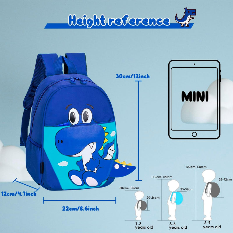 Mochila Escolar modelo DinoSharge para meninos + Kit Lancheira e Brinde