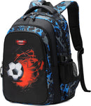 Mochila Escolar modelo Asge para meninos + Kit bolsa secundaria e Brinde