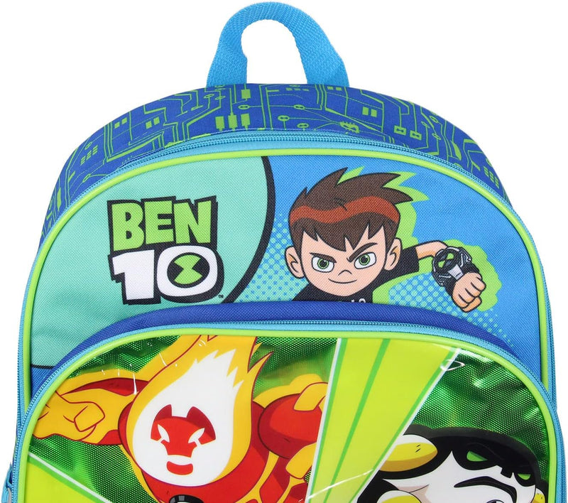 Mochila Escolar modelo Ben10 para meninos + Brinde
