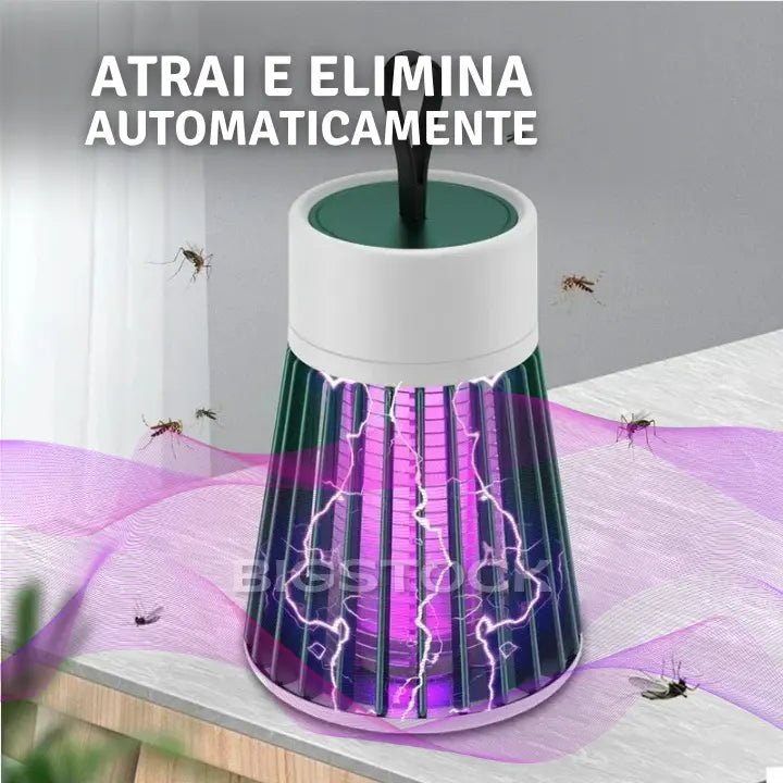 Luminária Mata-Mosquito Com Íons de Atração - BStocker™ (LEVE 2 E ECONOMIZE)