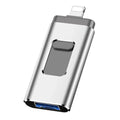 Pen Drive 4 em 1 para Celular BStocker™ - IOS, Android, USB e Tipo C