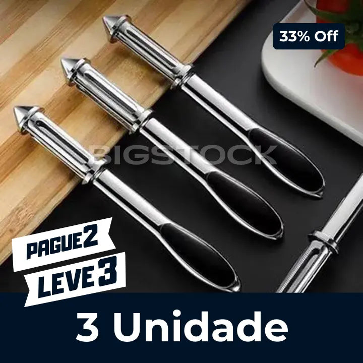 Descascador Multifuncional de Frutas e Vegetais 3 em 1 BStocker™ (LEVE 2 E GANHE OUTRO DE BRINDE)