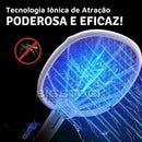 Raquete Mata-Mosquito Elétrica Com Ions de Atração BStocker™