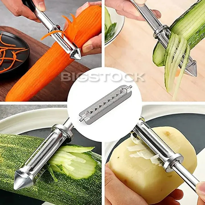 Descascador Multifuncional de Frutas e Vegetais 3 em 1 BStocker™ (LEVE 2 E GANHE OUTRO DE BRINDE)