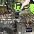 Broca Espiral Garden Auger© - Prepare o Terreno Perfeito Para Suas Plantas Florescerem em Tempo Recorde
