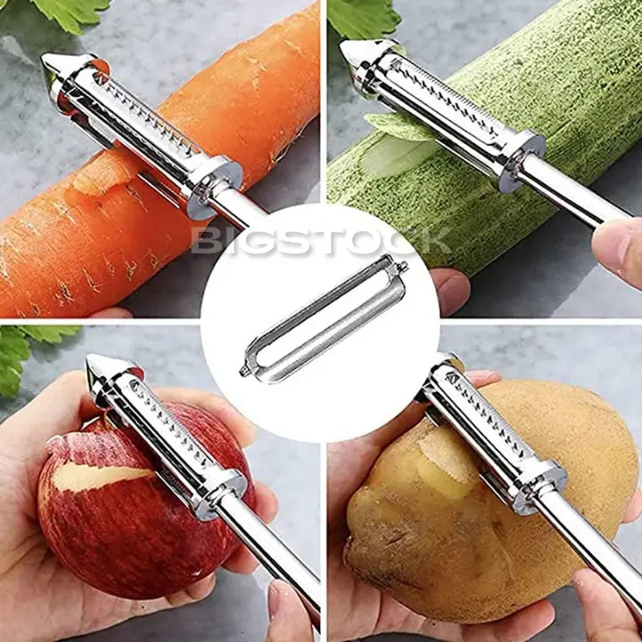Descascador Multifuncional de Frutas e Vegetais 3 em 1 BStocker™ (LEVE 2 E GANHE OUTRO DE BRINDE)