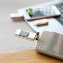 Pen Drive 4 em 1 para Celular BStocker™ - IOS, Android, USB e Tipo C