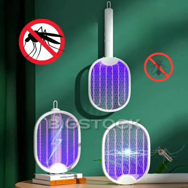 Raquete Mata-Mosquito Elétrica Com Ions de Atração BStocker™
