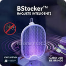 Raquete Mata-Mosquito Elétrica Com Ions de Atração BStocker™