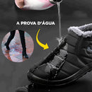 Bota Feminina Casual Aveludada Impermeável - HotConfort™