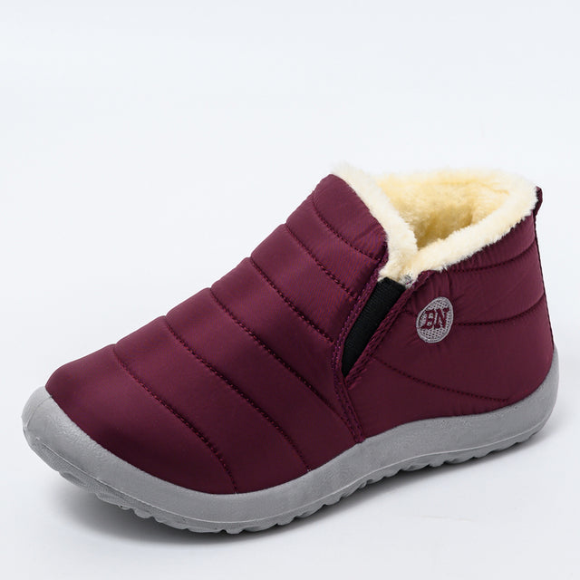 Bota Feminina Casual Aveludada Impermeável - HotConfort™