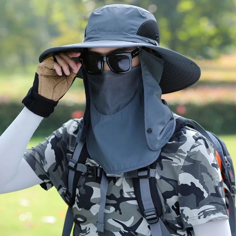 Chapéu Com Proteção Solar 3 em 1 - Sports