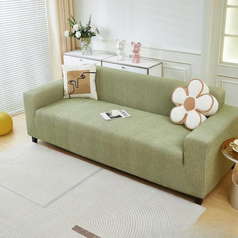 Capa para Sofá em Tecido Chenille | Elegância e Conforto para sua Sala de Estar - [ BRINDE EXCLUSIVO ]