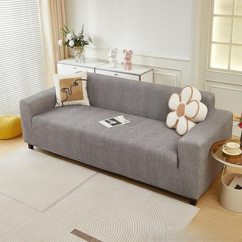 Capa para Sofá em Tecido Chenille | Elegância e Conforto para sua Sala de Estar - [ BRINDE EXCLUSIVO ]