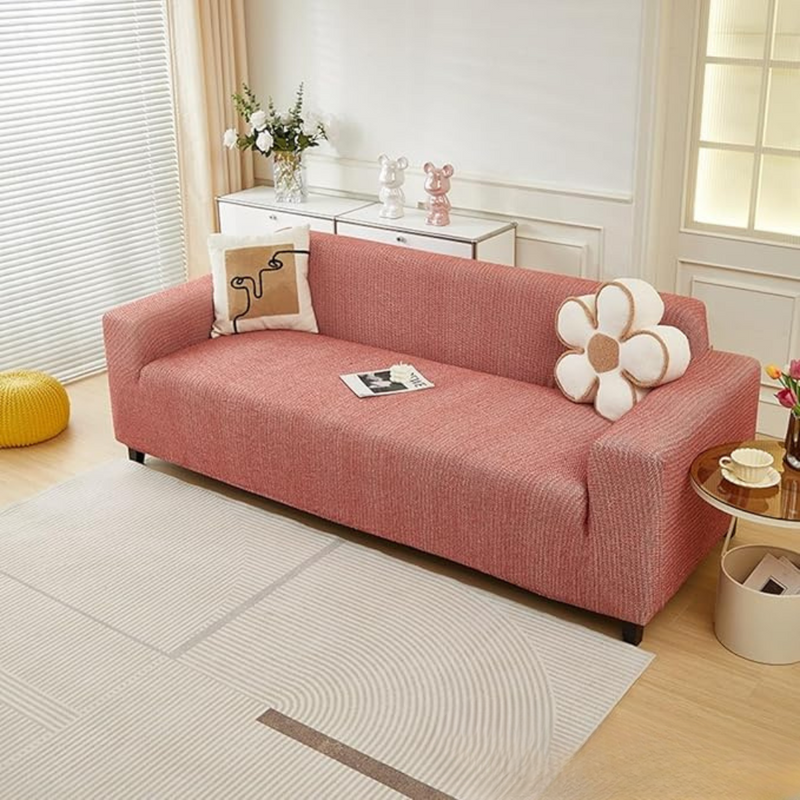 Capa para Sofá em Tecido Chenille | Elegância e Conforto para sua Sala de Estar - [ BRINDE EXCLUSIVO ]