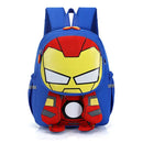 Mochila Escolar modelo Disney Marvel para meninos + Kit Lancheira e Brinde