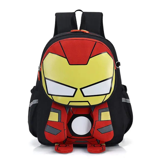 Mochila Escolar modelo Disney Marvel para meninos + Kit Lancheira e Brinde