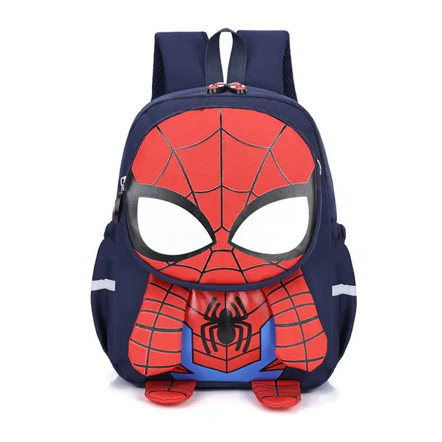 Mochila Escolar modelo Disney Marvel para meninos + Kit Lancheira e Brinde