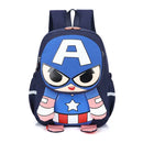 Mochila Escolar modelo Disney Marvel para meninos + Kit Lancheira e Brinde
