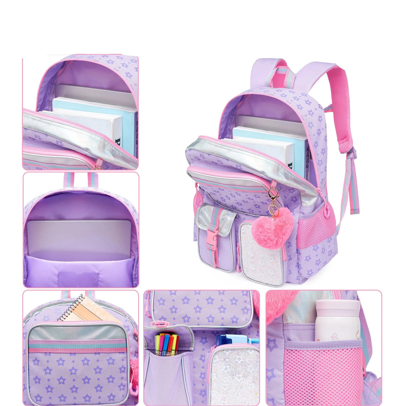 Mochila Escolar para meninas modelo Smiggle