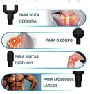 Pistola de Massagem Portátil à Bateria - MassageX