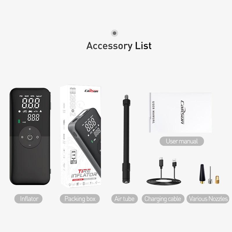 TurboPneu - O Inflador de Pneus Digital Recarregável