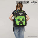 Mochila Escolar Smiggle Minecraft - Kit com lancheira + 1 garrafa térmica de brinde