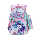 Mochila Escolar Modelo DinoSharge + Kit Lancheira e Estojo