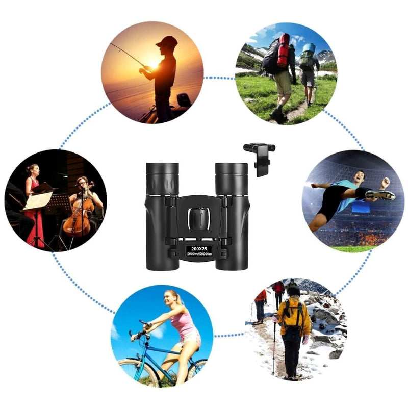 Binóculo HD Profissional 50 Km de Alcance Com Visão Noturna