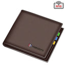 Carteira Masculina de Couro Legítimo - Modelo Elite