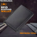 Carteira Antifurto Com Proteção RFID - Carbon