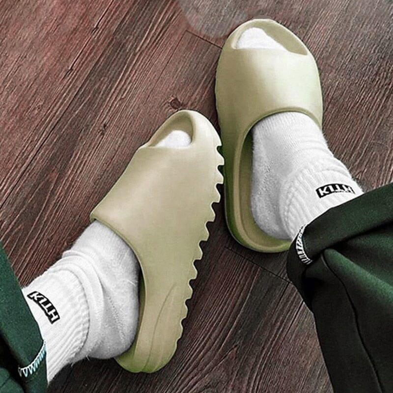 Chinelo Nuvem Slide Retro 100% EVA Confortável Ortopédico