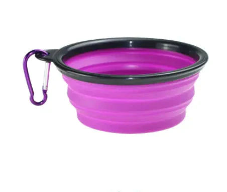 Tigela de Silicone Pet Retrátil - Pet Bowl