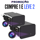 Câmera SPY Carregador de Celular Wifi Full HD + Audio Integrado ( PAGUE 1 LEVE 2 )