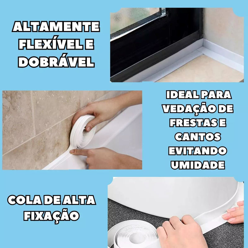 Fita Adesiva Impermeável - Vedação Total
