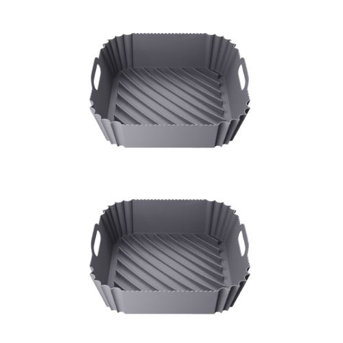 Forma de Silicone Quadrada Para Air Fryer - Clean Cook