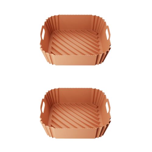 Forma de Silicone Quadrada Para Air Fryer - Clean Cook