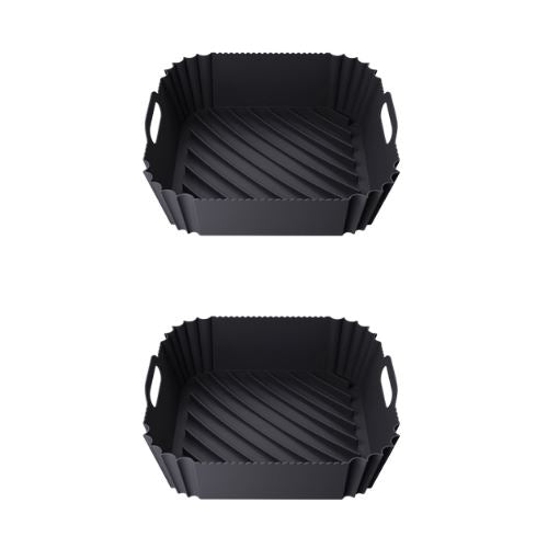 Forma de Silicone Quadrada Para Air Fryer - Clean Cook