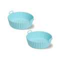 Forma de Silicone Redonda Para Air Fryer - Easy Cook