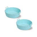 Forma de Silicone Redonda Para Air Fryer - Easy Cook