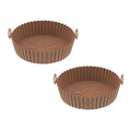Forma de Silicone Redonda Para Air Fryer - Easy Cook