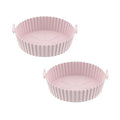 Forma de Silicone Redonda Para Air Fryer - Easy Cook