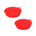 Forma de Silicone Redonda Para Air Fryer - Easy Cook