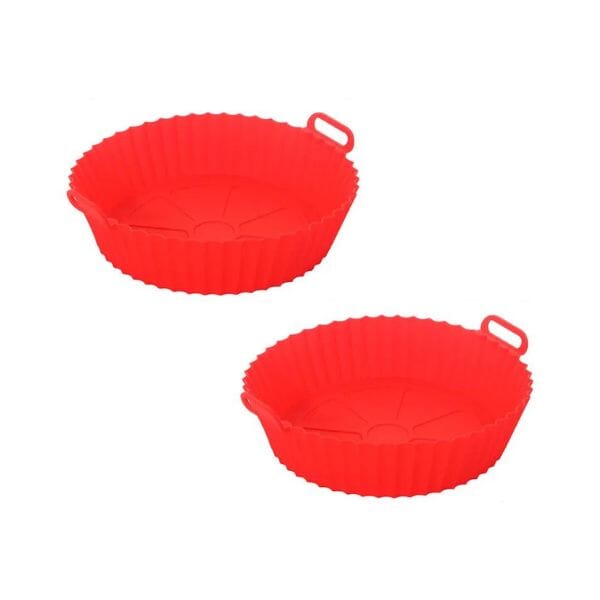 Forma de Silicone Redonda Para Air Fryer - Easy Cook